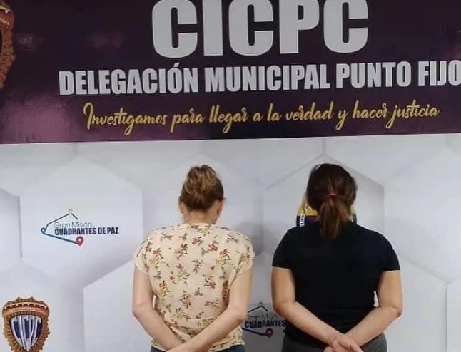 Cicpc Punto Fijo detuvo a dos mujeres dedicadas a sustraer productos de comercios 