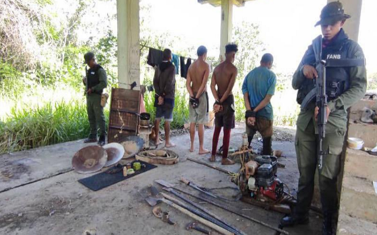 Desmantelan seis minas ilegales en Carabobo