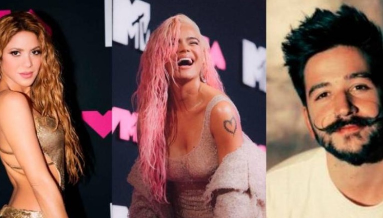Karol G, Shakira y Camilo, artistas más nominados en los premios Latin Grammy 2023