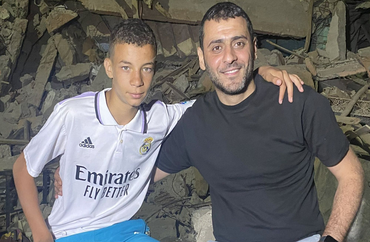 El Real Madrid encuentra al niño marroquí que perdió a su familia en el terremoto