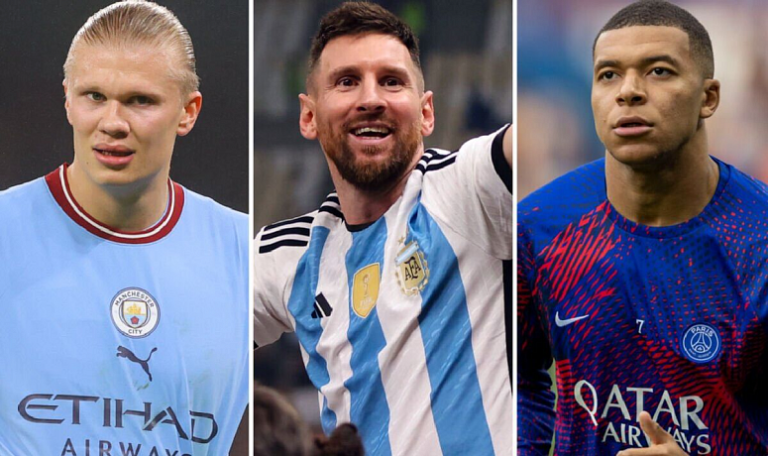 The Best 2023: Messi, Mbappé y Haaland entre los nominados para el premio de la FIFA