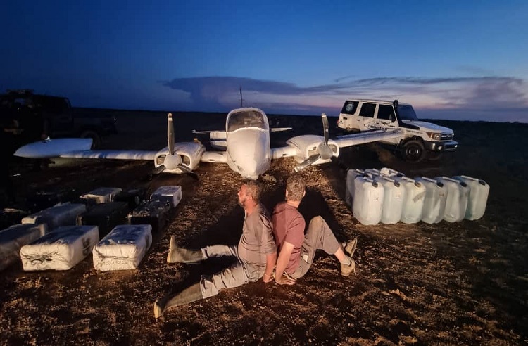 Cessna 310 con media tonelada de cocaína aterriza de emergencia en Mitare | Detenidos dos brasileños