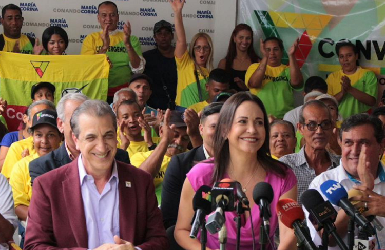 Convergencia respaldará a María Corina en las Primarias
