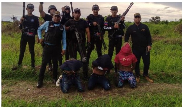 Recapturados cinco privados de libertad que se fugaron en Delta Amacuro
