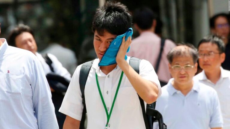Decenas de muertos y 34.000 hospitalizados por ola de calor en Japón