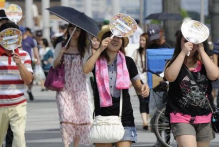Japón e India reportan veranos más calurosos de su historia