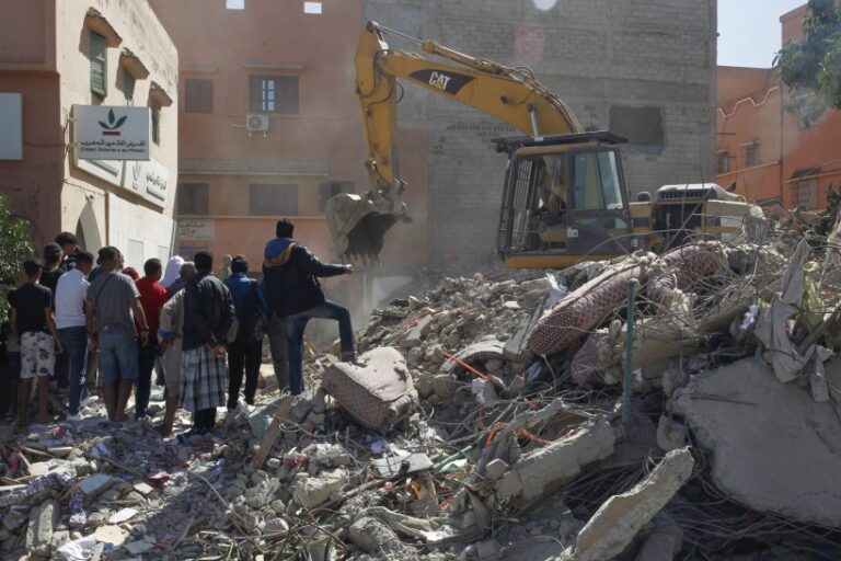 Se agotan las esperanzas de encontrar más sobrevivientes del terremoto en Marruecos