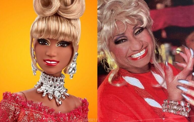 Sale a la venta Barbie de Celia Cruz