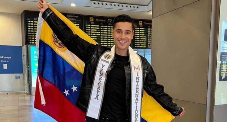 Venezolano William Badell quedó electo como primer finalista del Mister Internacional 2023
