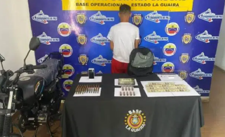 Detuvieron a un hombre con 9 ampollas de fentanilo en La Guaira