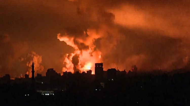 Ejército israelí lanza una importante incursión terrestre en Gaza