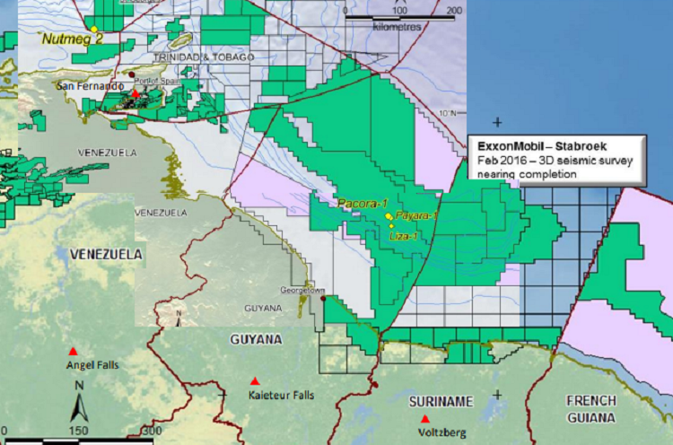 Guyana autoriza a ocho empresas petroleras a perforar pozos en aguas reclamadas por Venezuela