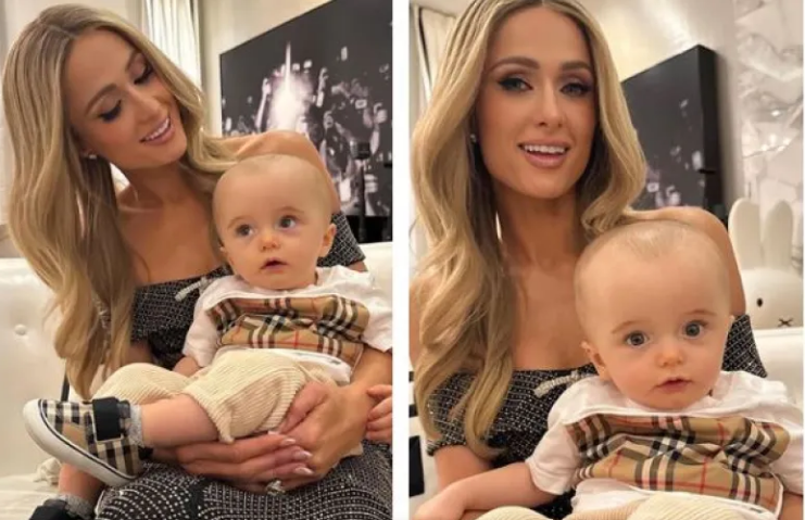 Paris Hilton comparte nuevas fotos de su hijo Phoenix