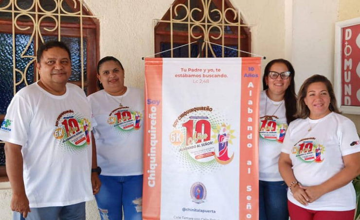 Parroquia Chiquinquirá invita a Décima Caminata 5K