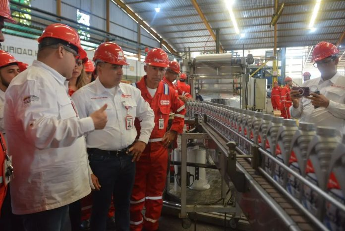 PDVSA reactiva una planta productora de lubricantes en Carabobo