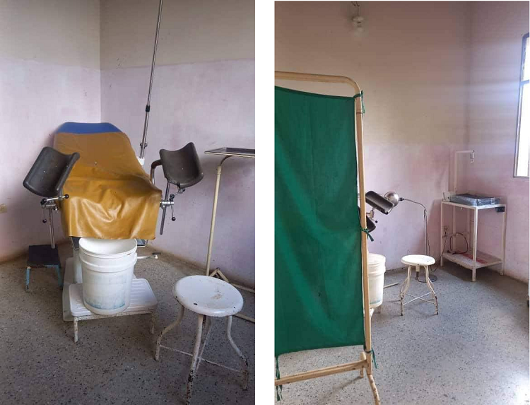 Sala de parto del ambulatorio de Santa Cruz de Bucaral requiere de adecuaciones