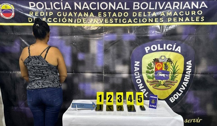 PNB detiene a mujer incursa en trata de personas en Delta Amacuro