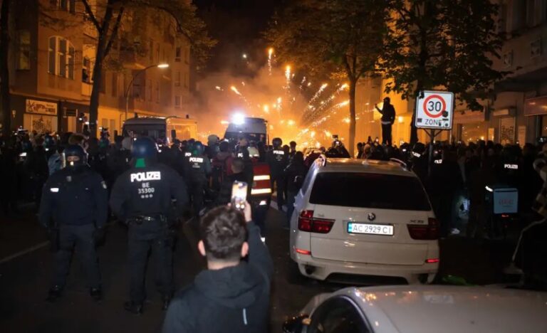 Más de 60 policías heridos en una manifestación propalestina en Berlín