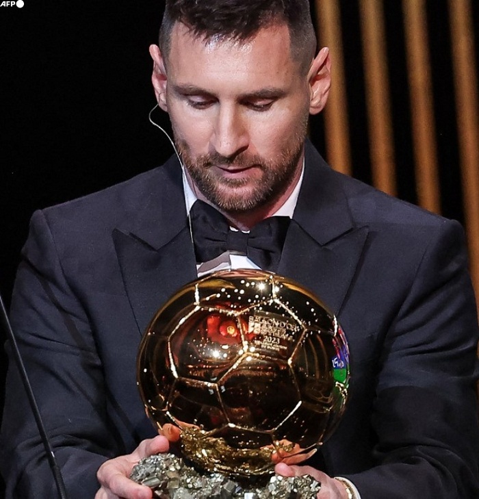 Lionel Messi ganó su octavo Balón de Oro