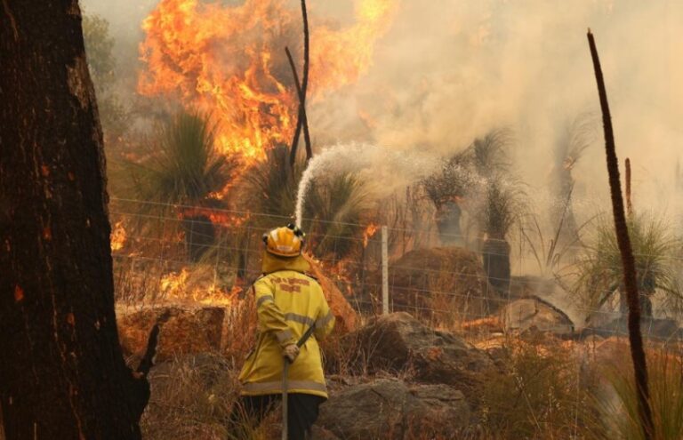 Llaman a pobladores a abandonar el este de Australia por los incendios forestales