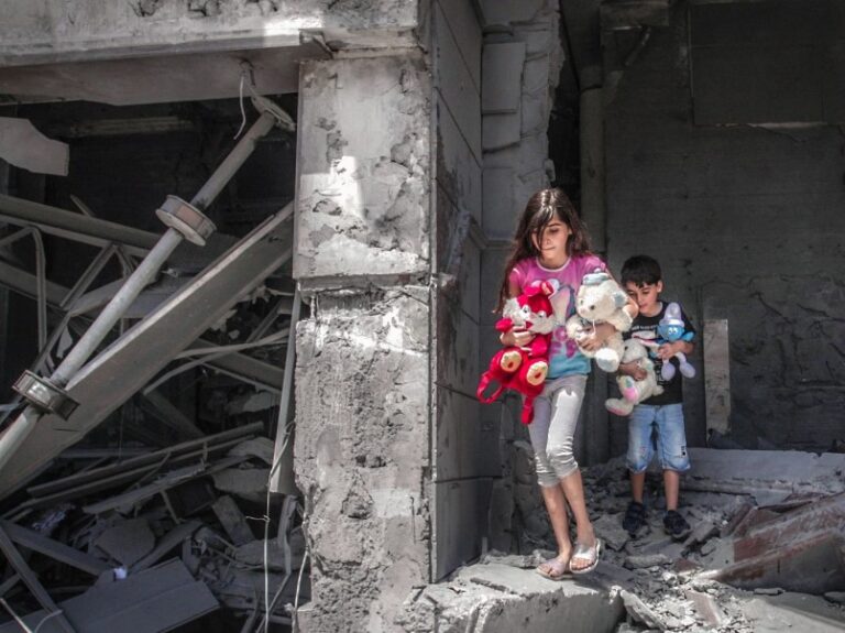 Unicef registra más de 300.000 niños desplazados por la escalada del conflicto palestino-israelí