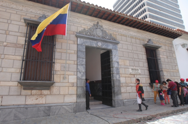 Reinauguran casa natal del Libertador Simón Bolívar