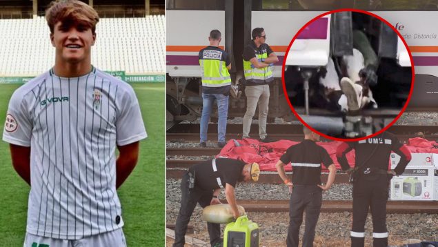 Un futbolista español fue encontrado muerto entre dos vagones de un tren