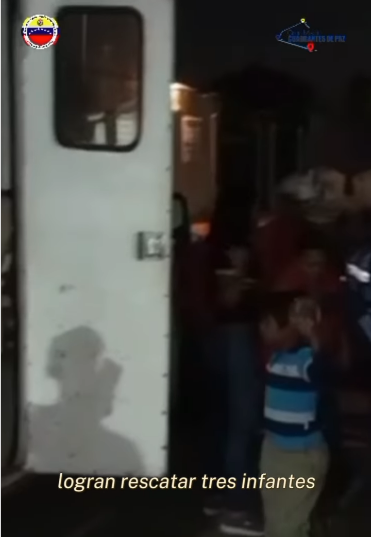 PNB Carabobo rescata a tres niños que dejaron encerrados en una casa