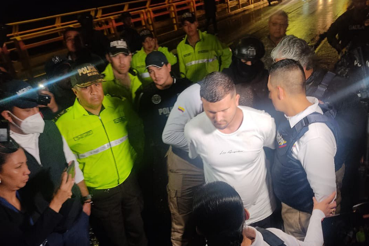 Alias Satanás, sicario del Tren de Aragua, fue entregado a Colombia