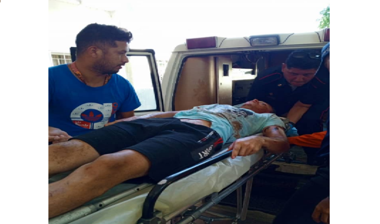 Colisión deja lesionados a dos motorizados en Dabajuro