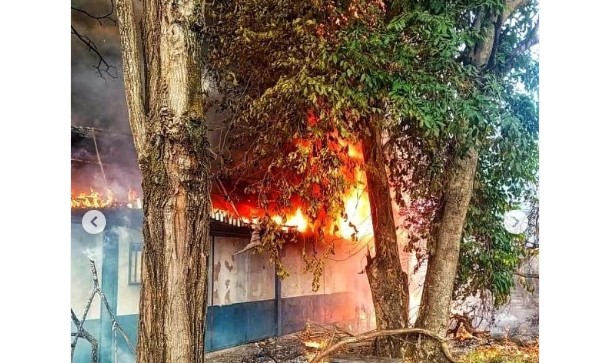 Instalaciones de la Upel Maracay se incendia este 26-Nov