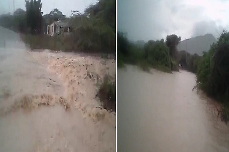 Reportan crecida de la quebrada de Machoruca (+Videos)