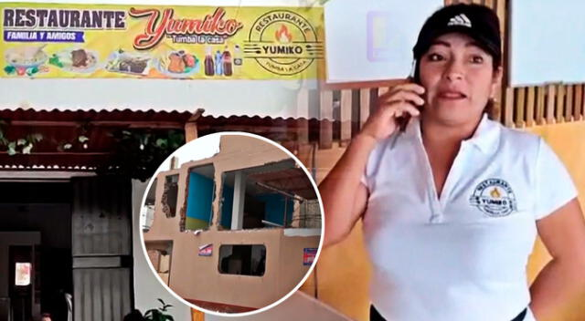 Mujer que demolió su vivienda abre restaurante con peculiar nombre: Yumiko Tumba la Casa
