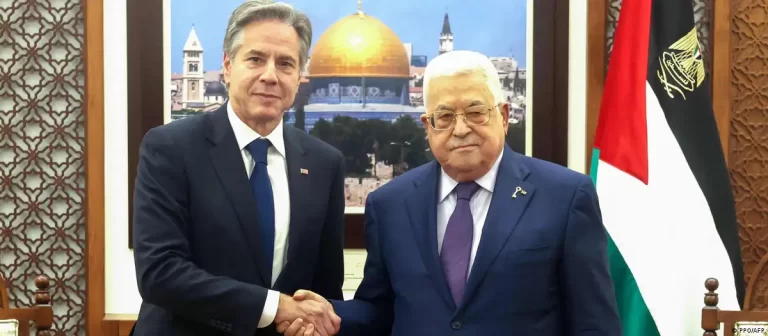 Secretario estadounidense se reúne con Autoridad Palestina en una visita sorpresa a Cisjordania