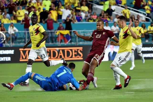 Colombia y Venezuela jugarán un amistoso en EEUU