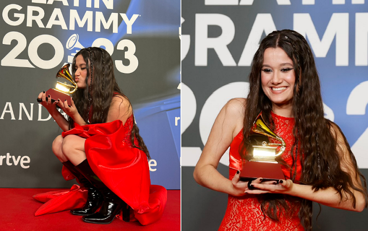 Joaquina, la hija de Camila Canabal ganó el Latin Grammy en la categoría Mejor Nuevo Artista