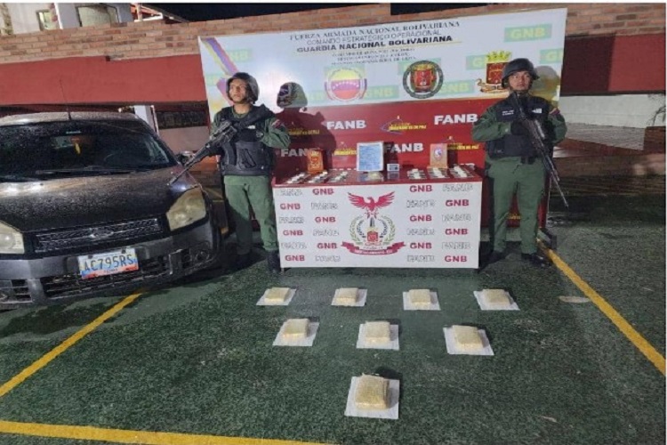 Táchira| GNB incauta droga en vehículo abandonado