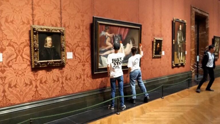 Atacan a martillazos cuadro de Velázquez en Londres