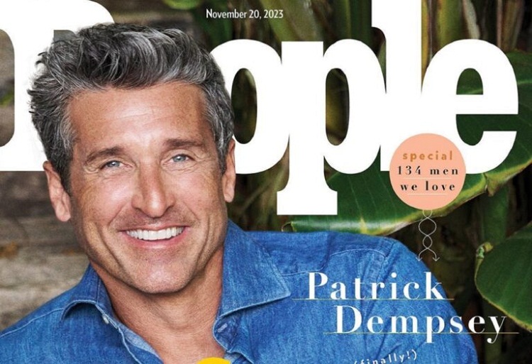 People nombra a Patrick Dempsey, el “hombre vivo más sexy” del 2023