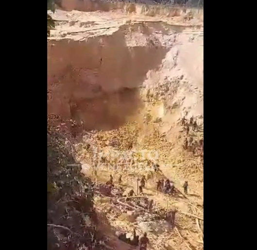 Dos heridos en derrumbe de mina de oro en la Gran Sabana (VÍDEO)