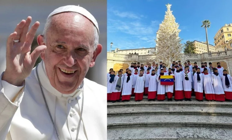Papa Francisco bendice a los Niños Cantores del Zulia