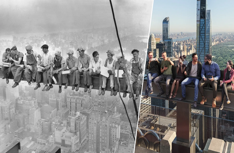 Esta es la nueva atracción del Rockefeller Center en Nueva York para recrear famosa fotografía de 1932