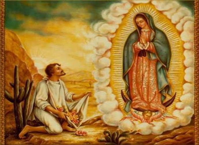 Hoy 12-Dic se conmemora el Día de la Virgen de Guadalupe en toda América