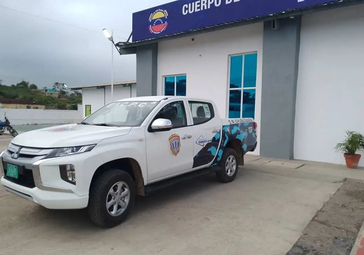 Dotan de patrulla la nueva delegación municipal Churuguara del Cicpc