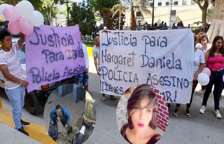 Familiares exigen la captura de policía que mató a joven venezolana