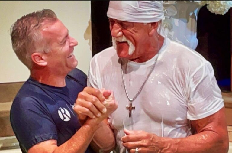 Hulk Hogan se convierte al cristianismo a sus 70 años