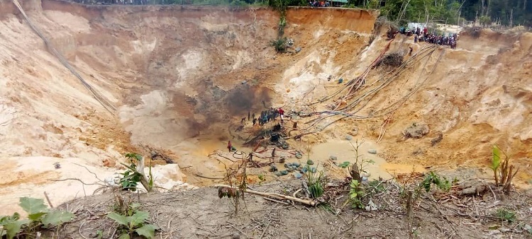 13 mineros mueren tapiados en la Gran Sabana