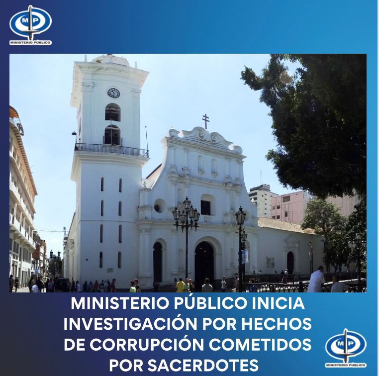 Investigan a varios sacerdotes de Miranda por presunta corrupción
