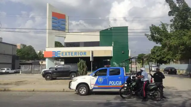 Se registró un robo dentro de un banco en Maracay