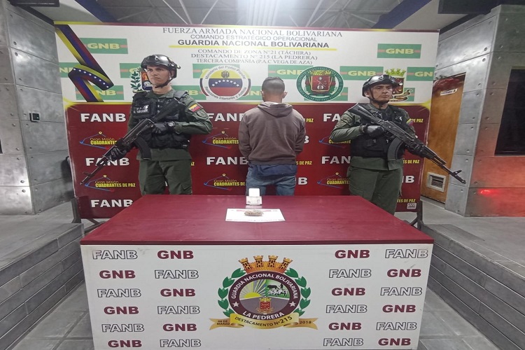 San Cristóbal: Transportaba cocaína en su recto
